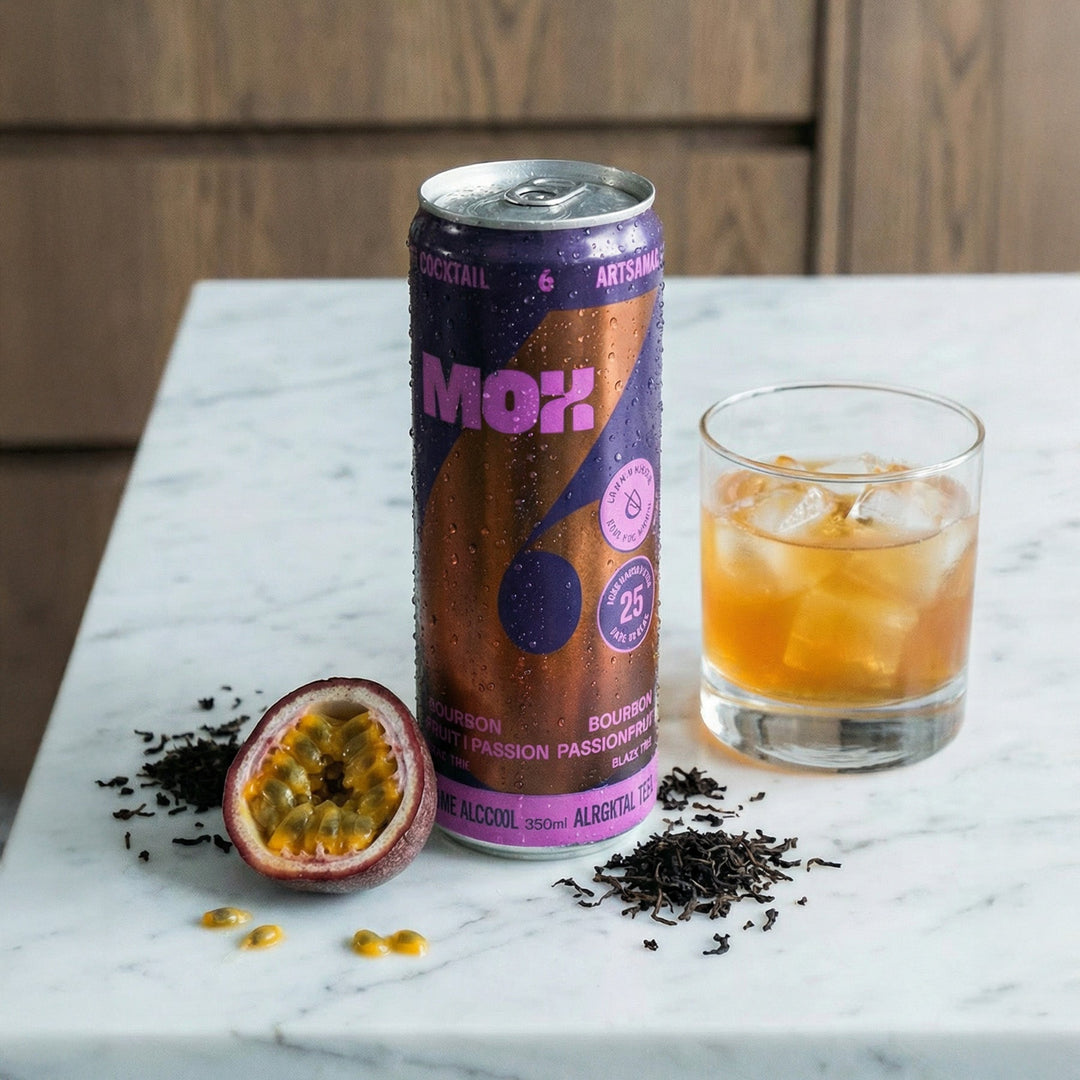 MOX 6 - Bourbon, passionfruit and black tea - Non-sparkling