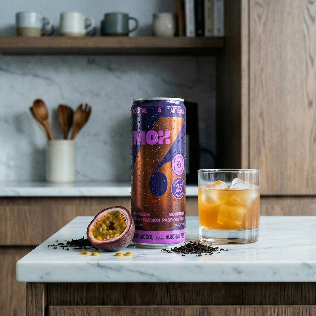 MOX 6 - Bourbon, passionfruit and black tea - Non-sparkling
