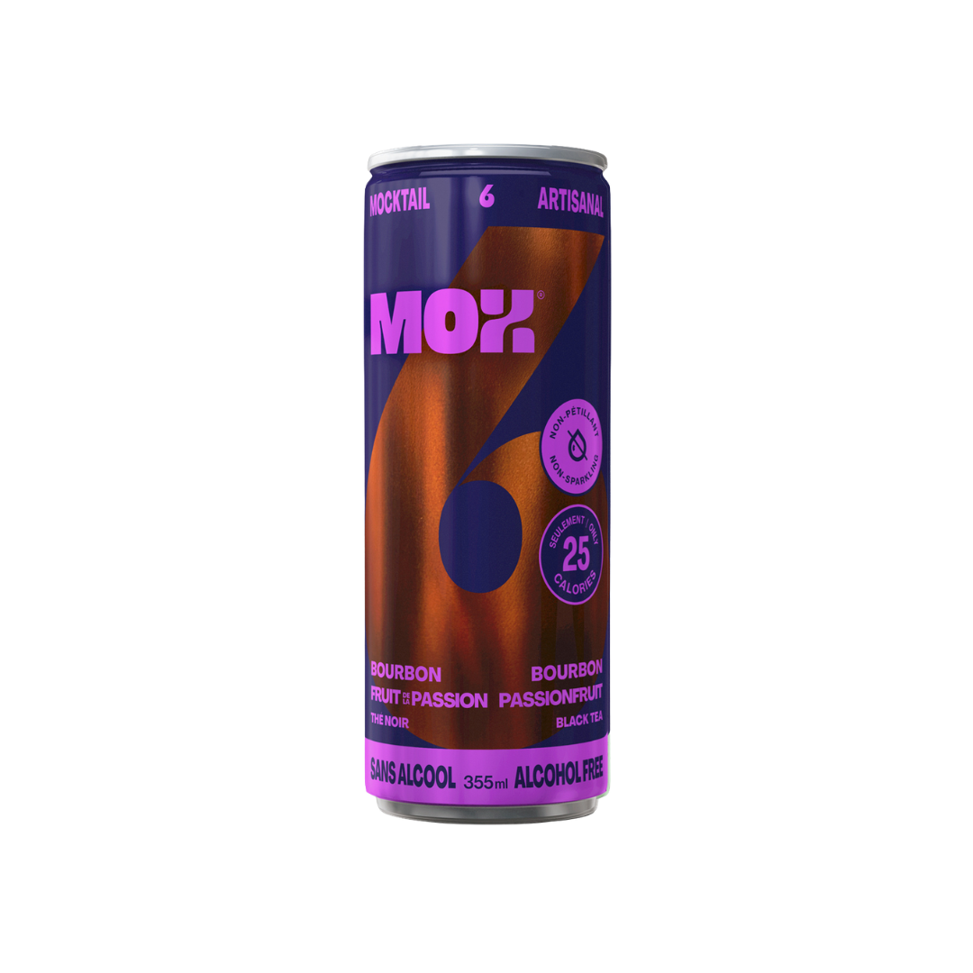 MOX 6 - Bourbon, passionfruit and black tea - Non-sparkling